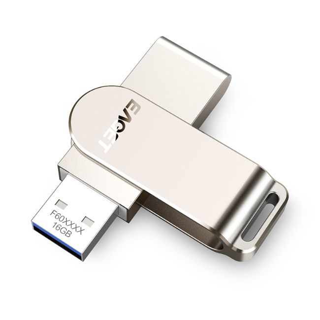 忆捷（EAGET）F60 USB3.0 U盘 全金属