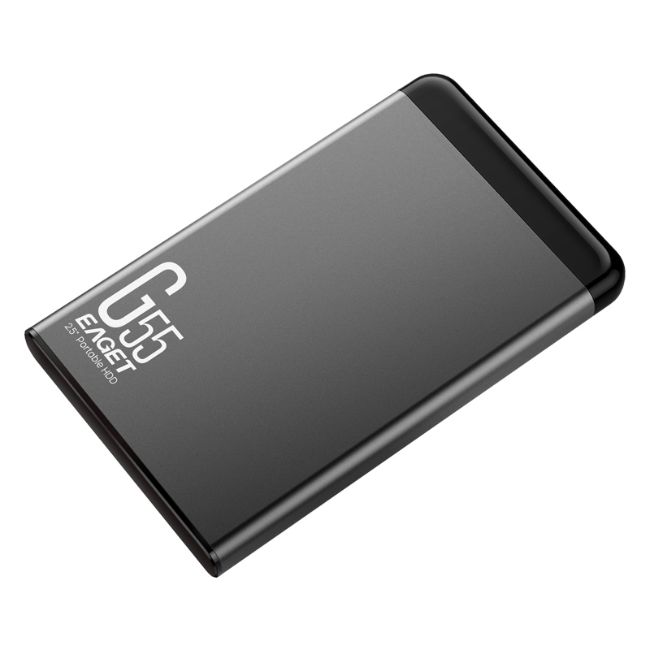 忆捷（EAGET）USB3.0移动硬盘G55 2.5英寸全金属文件数据备份存储安全