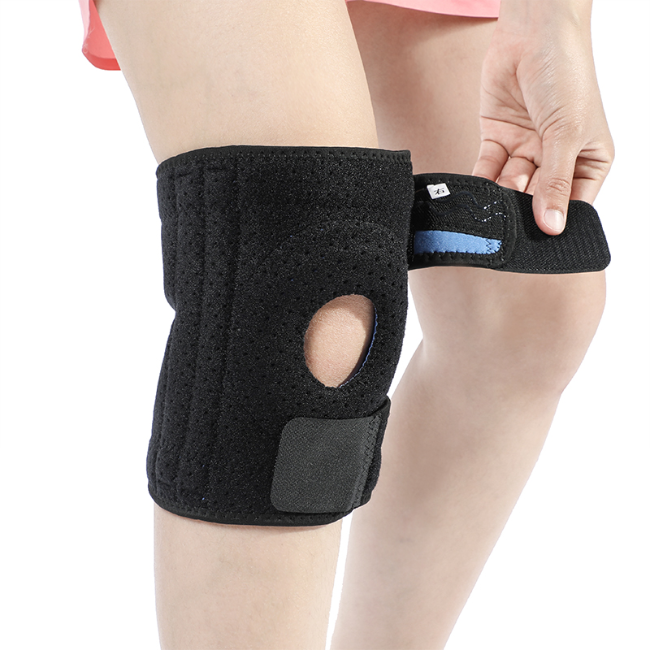 悍途（HUMTTO）运动护膝篮球髌骨带跑步装备透气护具膝关节均码通用