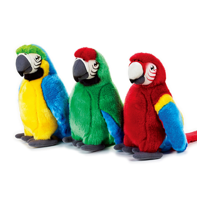 国家地理金刚鹦鹉动物毛绒玩具玩偶生日礼物热带雨林系列