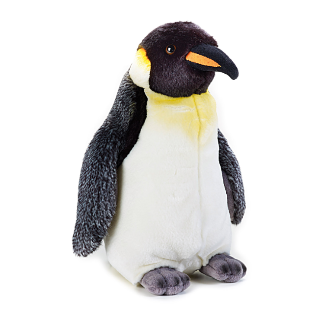 国家地理儿童节日礼物玩具仿真动物毛绒公仔企鹅玩偶