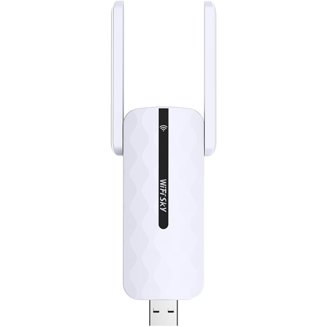 WIFISKY   GU312 双天线三网通随身wifi无线网卡免插卡移动wifi4G