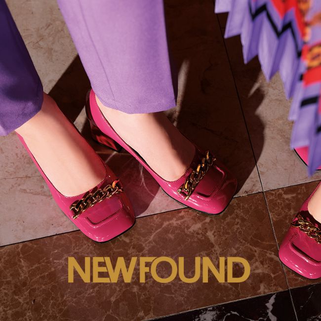 纽方 奢雅系列 NL30017高跟鞋春秋款中跟单鞋女百搭高跟小皮鞋
