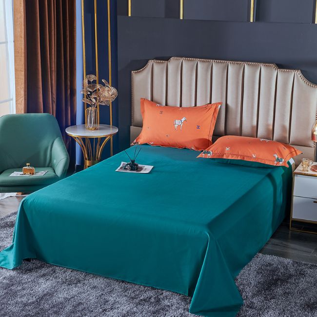 皮尔卡丹家居家纺床上用品阳绒三件套 床单枕套套装 1.5米1.8米双人床适用P99008
