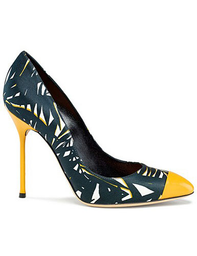 华装饰艺术Sergio+Rossi发布2014春夏女鞋系