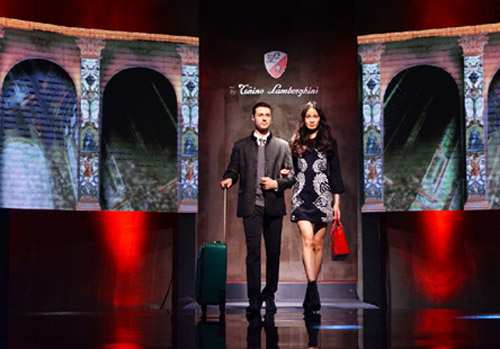 意大利林宝坚尼皮具2014秋冬新品时尚盛典