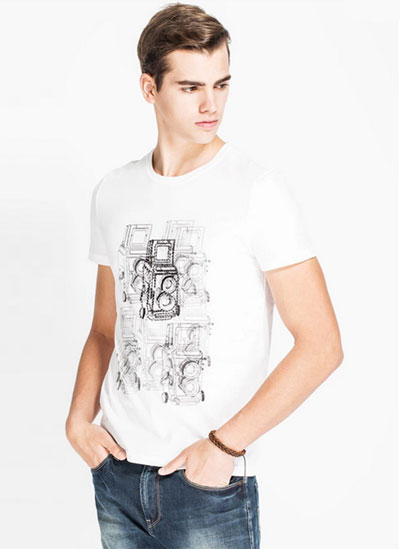 JONES杰克琼斯2014夏季商务休闲T恤