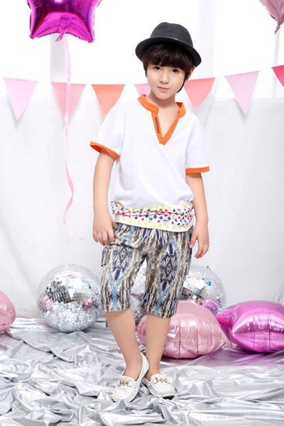 贝乐鼠童装 装扮个性时尚花样美男-中国品牌服