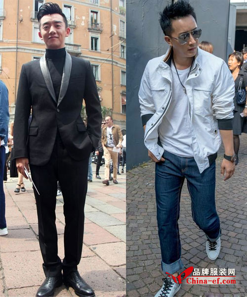 韩庚<em>郑凯</em>受邀米兰男装周看秀