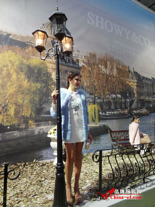 SHOWY&CO时尚女装绽放于2014深圳服装展