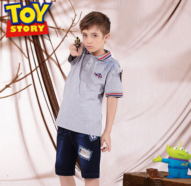 玩具总动员童装完美蜕变 打造帅气非凡时尚男孩