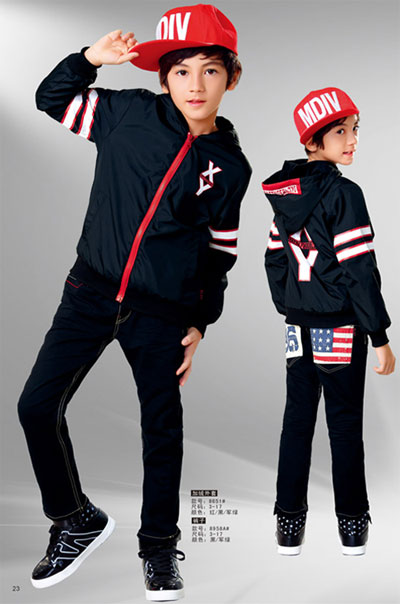 2014秋冬款系列快乐小鱼童装 展现时尚魅力不