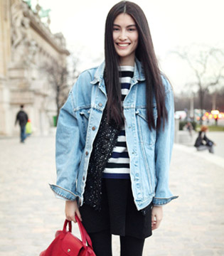 何穗街拍合辑 超模就是那么任性