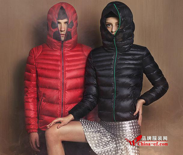 艾莱依2014时尚羽绒服时尚广告大片 引领新潮
