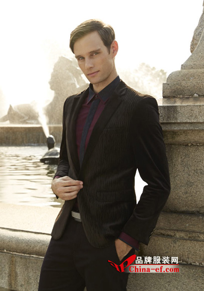 品味精致男人生活 卡·度尼男装气宇轩昂