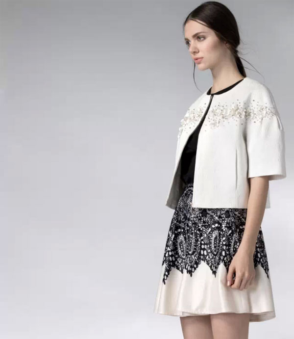 皑如女装品牌2015早春新品闲谈梦落花系列发