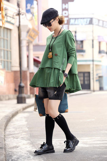 行走在时尚第一线 尚沿女装品牌-中国品牌服装