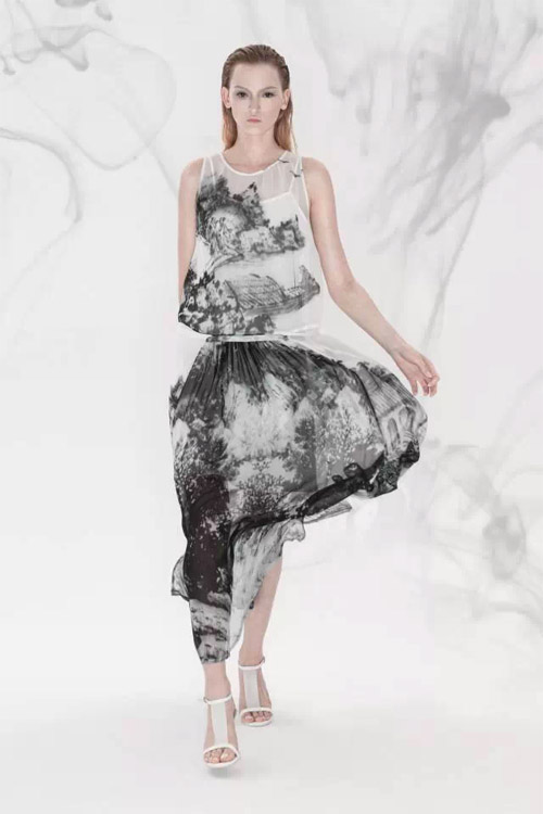 迪斯廷.凯艺术女装2015夏季摩登精品系列国之