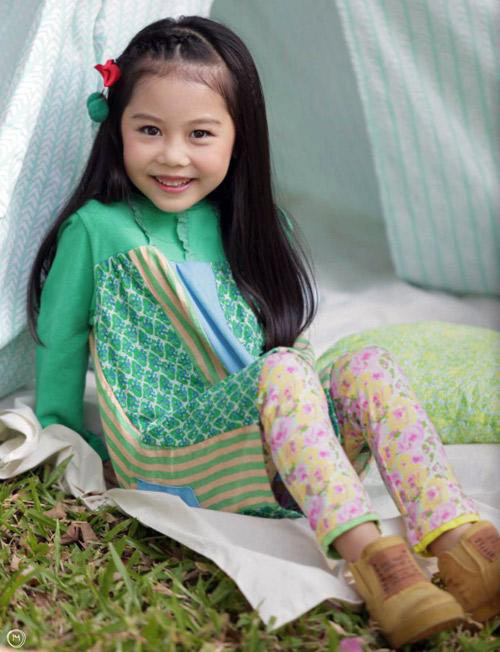 玩转日系小清新 爱佳乐夏季搭配指南_品牌童装