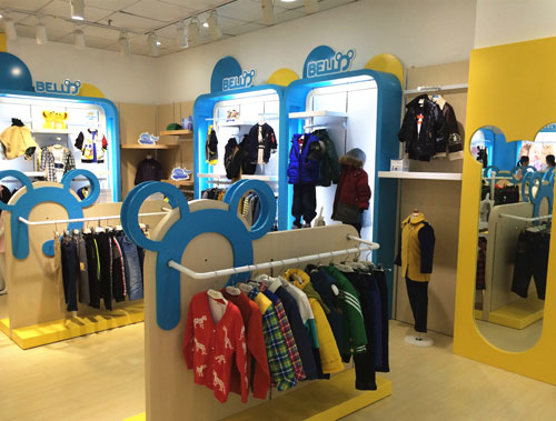 贝乐鼠童装品牌终端形象为什么是老鼠与乳酪_