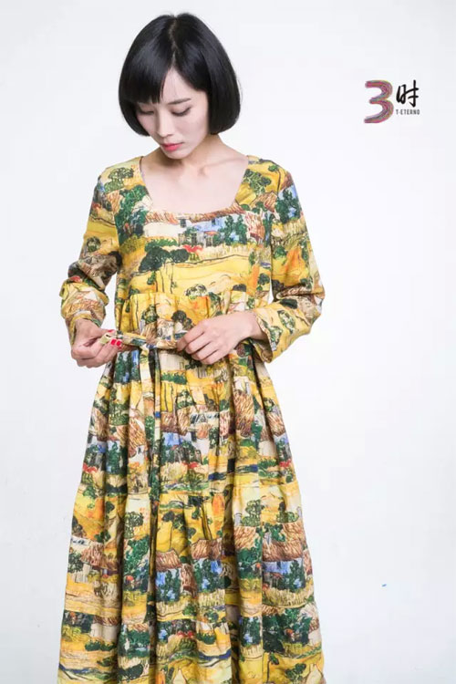 三时一默新品推荐:归山古意亚麻系列·春款上市