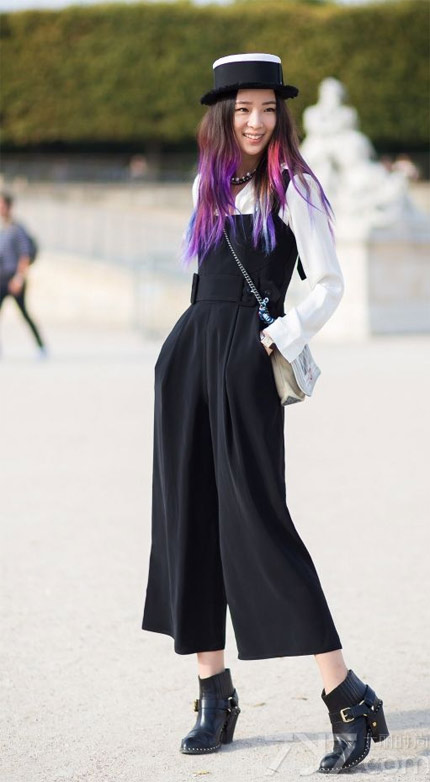 2016街拍中亚裔博主的时尚穿搭 参考她们准没