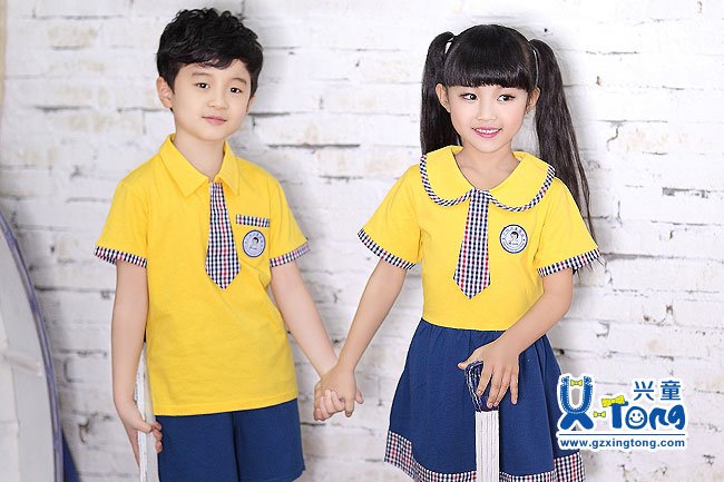 幼儿园校服夏季定做 六一就要这样嗨,兴童xing