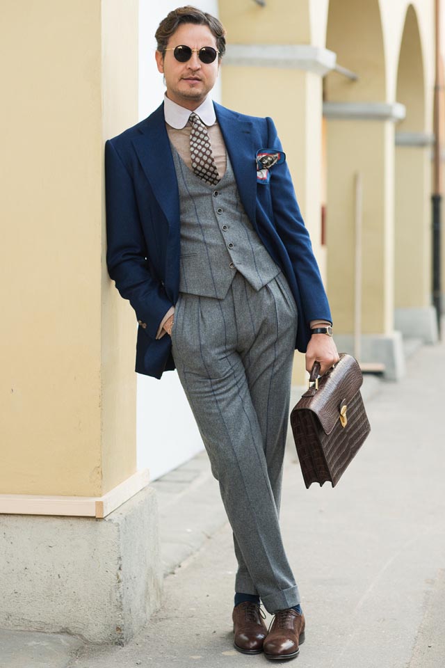 汉狮1881西装高级定制:秋天到了,这些有层次的