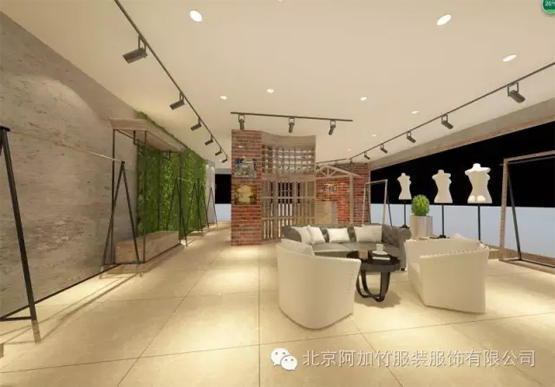 北京阿加竹梦栖天雅女装大厦9016店铺效果呈