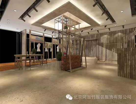 北京阿加竹梦栖天雅女装大厦9016店铺效果呈