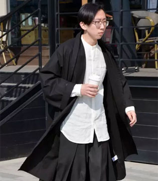 道袍,风衣