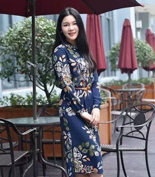 高诗婕,春装街拍
