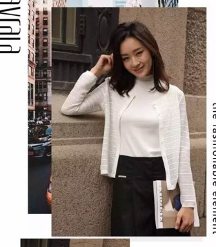 黑色西装外套,奥柔拉,九分开口裤