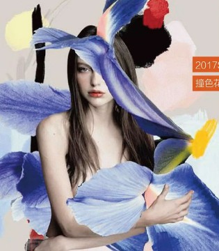 shes配饰,撞色花朵,叛逆公主