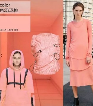 拼接混搭丹宁,春夏女装流行色彩
