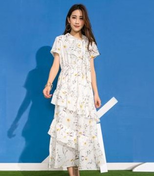 莎斯莱思,长裙,夏日穿着