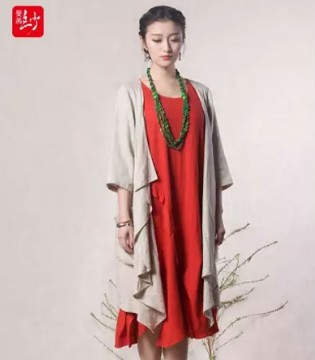 曼茜纱,棉麻,女装,搭配