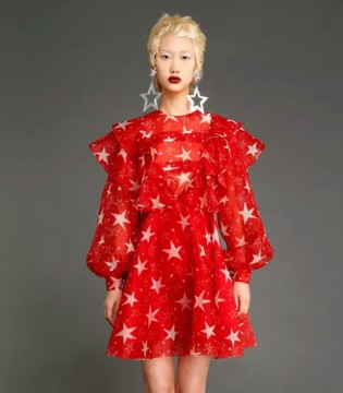 CHICTOPIA,2017早秋系列,印花连衣裙