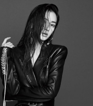 Angelababy,时尚,个性,写真,黑白,穿搭,帅气