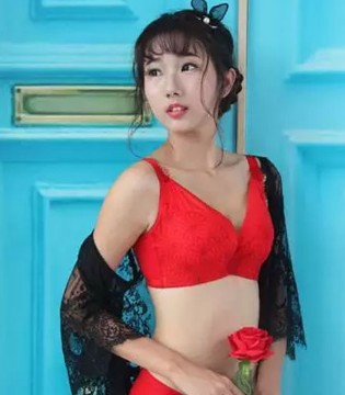 钢圈文胸,内衣,鸡心杯型