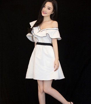 李小璐写真,时尚写真,清新穿搭,甜美可爱,性感穿搭