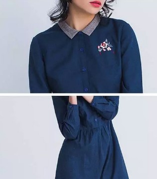 非鱼秋装新品,童趣色彩,绣花