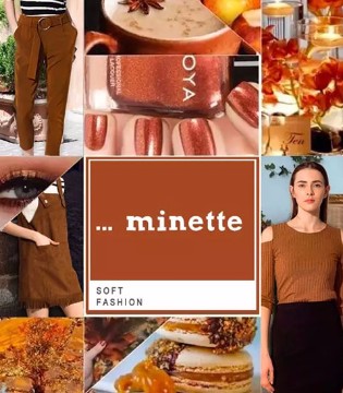 初秋唯美装扮,...minette女装新款,秋季流行色