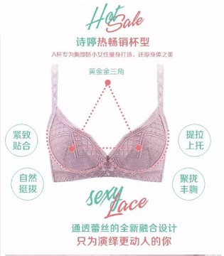 文胸产品,罩杯,点缀搭配,莫代尔面料
