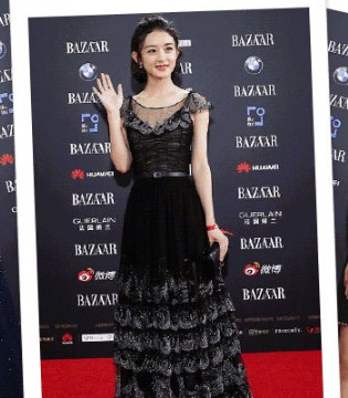 JZ玖姿,2017秋冬款,时尚芭莎明星慈善夜