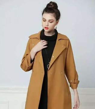 A型大衣,黑色款最经典,彤欣格女装