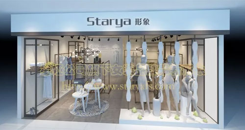 星娅公司旗下女装,伊童贝尔品牌,星娅公司女装店面新形象