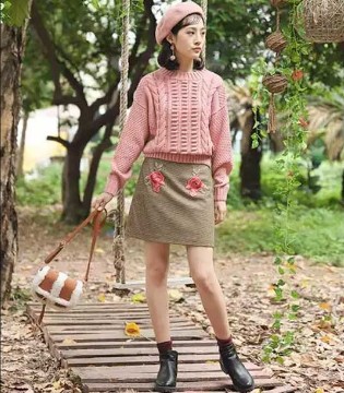 十八淑女坊,格纹,女装
