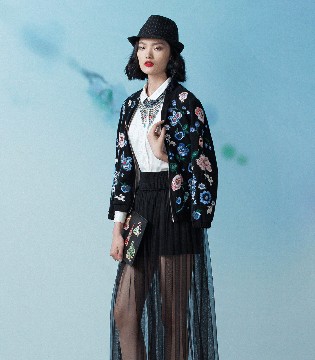 渔,女装,秋冬,蓝莲花