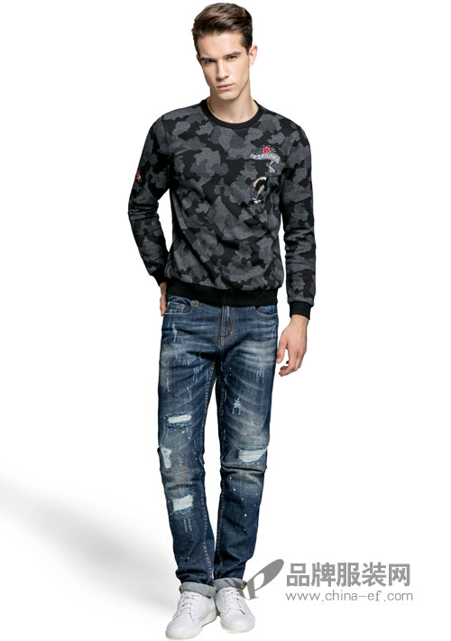 时尚卫衣好搭配 老爷车男装品牌卫衣系列